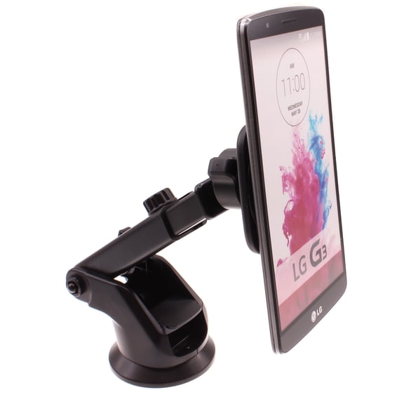 Magnetic Car Mount Compatible With Samsung Galaxy S23/S24/S25/S26 Plus, Ultra, FE, Edge - Phone Holder For Dash Windshield Telescopic MagSafe