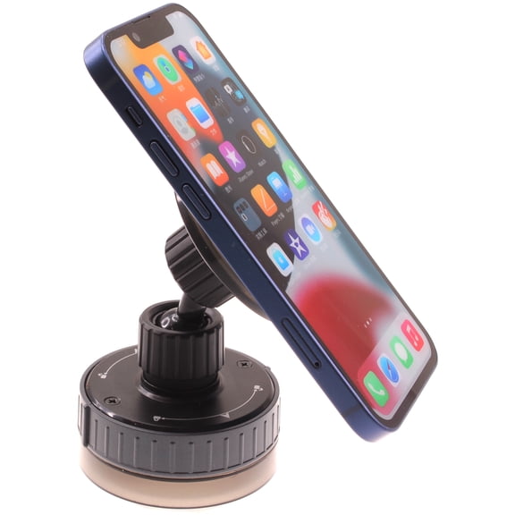 Magnetic Car Mount Compatible With Samsung Galaxy S23/S24/S25/S26 Plus, Ultra, FE, Edge - Phone Holder For Dash Windshield Vacuum MagSafe Compatible