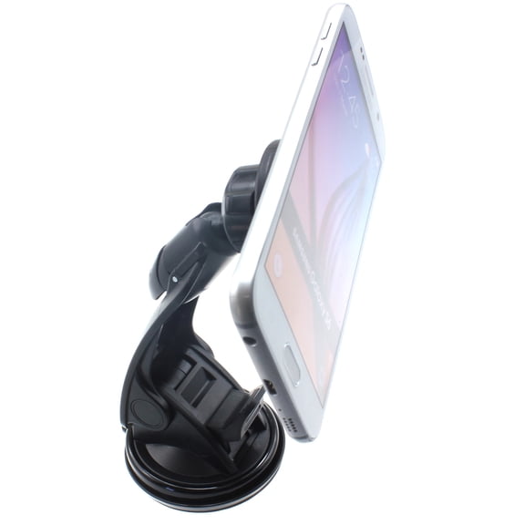 Magnetic Car Mount for Cricket Debut S3, Icon 6 - Holder Dash Windshield Swivel Strong Grip for Cricket Debut S3, Icon 6