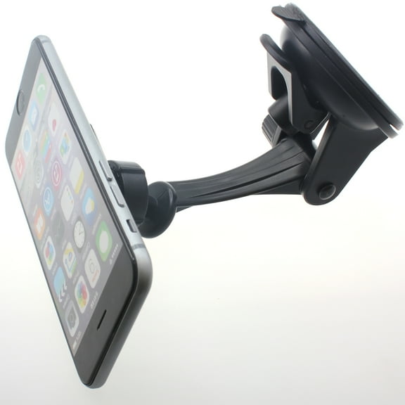 Magnetic Car Mount for LG Wing Phone - Holder Dash Windshield Rotating Strong Grip Strong Magnets L8X Compatible With LG Wing