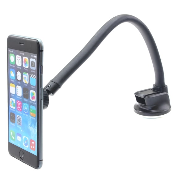 Magnetic Car Mount for Motorola One 5G Ace - Holder Dash Windshield Strong Grip Long Gooseneck Strong Magnets Compatible With Motorola One 5G Ace