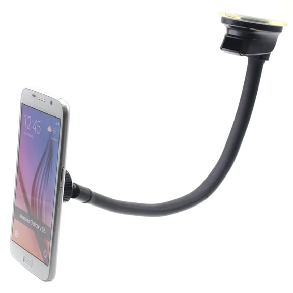 Magnetic Car Mount for OnePlus 9, Nord N100/N10 5G, Pro Phones - Holder Dash Windshield Strong Grip Long Gooseneck Strong Magnets Q4G