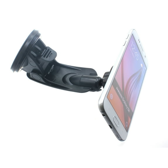 Magnetic Car Mount for Samsung Galaxy Z Flip6 - Holder Dash Windshield Swivel Strong Grip