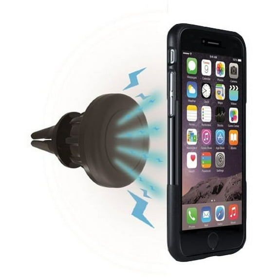 Magnetic Car Mount for Samsung Galaxy A71 5G - Air Vent Holder Swivel Dock Strong Grip B2Q Compatible With Samsung Galaxy A71 5G Phone