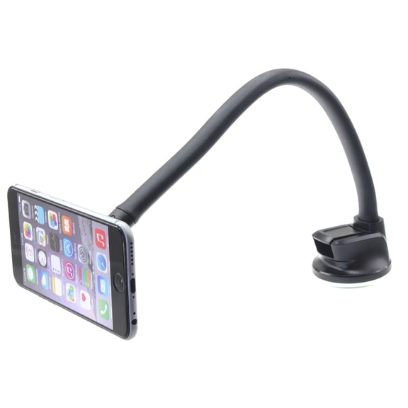Magnetic Car Mount for T-Mobile REVVL 6 PRO 5G Phone - Holder Dash Windshield Strong Grip Long Gooseneck O3X Compatible With REVVL 6 PRO 5G