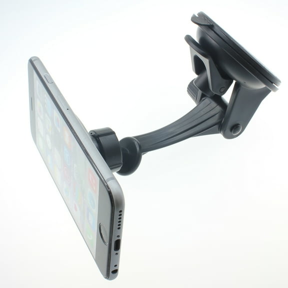 Magnetic Car Mount for iPhone 15/Pro/Max/Plus - Holder Dash Windshield Rotating Strong Grip