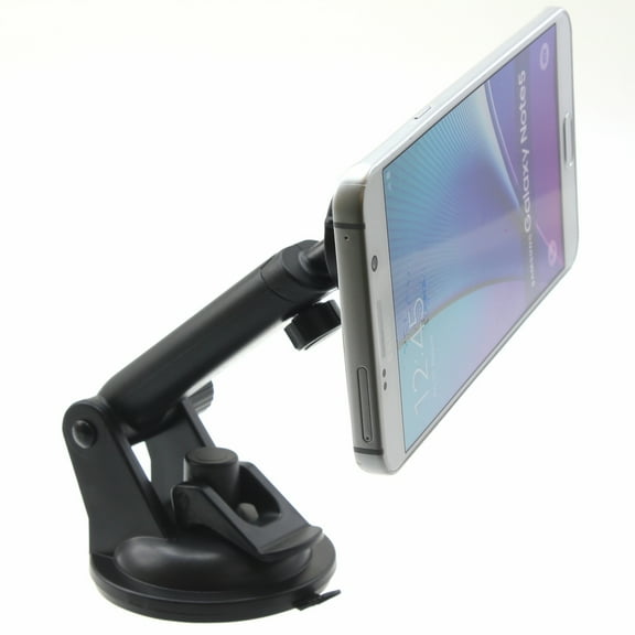 Magnetic Car Mount for iPhone 16/Pro/Max/Plus - Holder Dash Windshield Telescopic Strong Grip