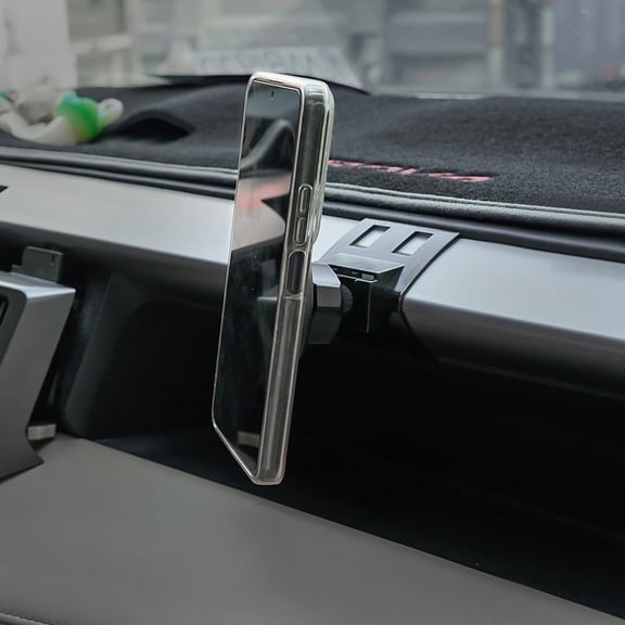 Magnetic Car Passenger Side Phone & Tablet Holder Mount Fit for Toyota RAV4 2018-2013 Dashboard iPad Cell Phone Mount Adjustable, Compatible with iPad iPhone Samsung 4-7 Inches Smartphone