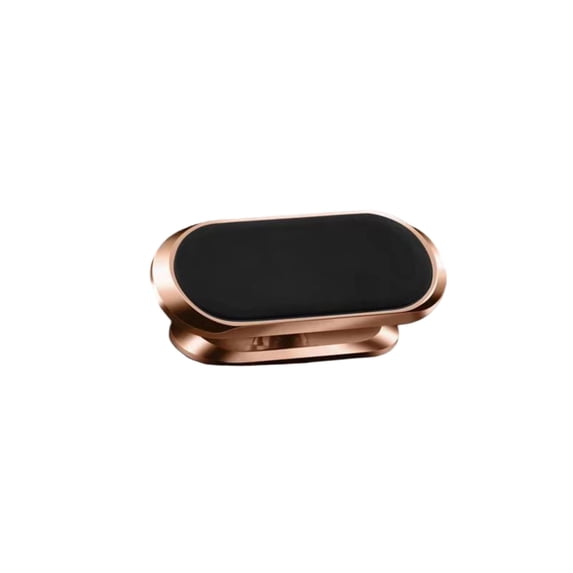 Magnetic Car Phone Holder, 360 Degree Rotation Universal Car Cell Phone Mount for Dashboard and Air Vent, Secure Magnet Cradle for All Smartphones, Gold