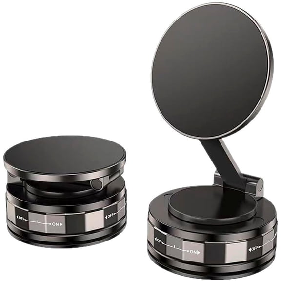 Magnetic Car Phone Holder, Cell Phone Mount, Suction Cup Phone Mount, Foldable Phone Navigation Holder