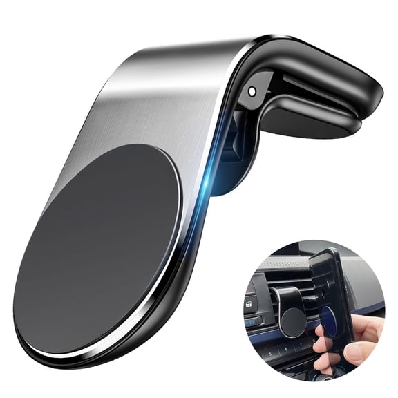 Magnetic Car Phone Mount, Universal Air Vent Clip Phone Holder, Hands Free Car Phone Mount Fit for iPhone 14 13 12 11 Pro Xs Max XR Plus, Samsung Galaxy S20 S10+ S22, Smartphones