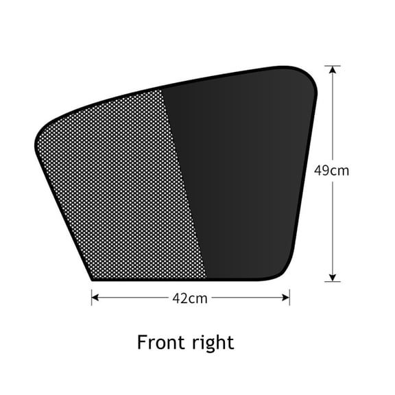 Magnetic Car Side Window Sun Shade Cover Visor Mesh Shield UV Block Protector
