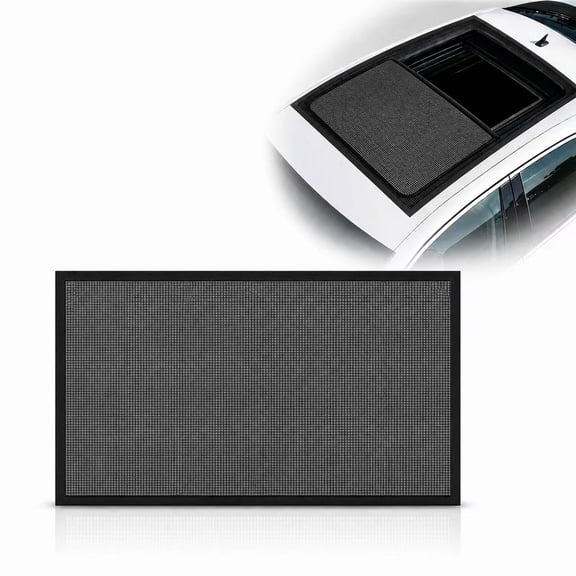 Magnetic Car Sunroof Sunshade & Mosquito Net - Universal Breathable Mesh Screen for Car Camping & Ventilation - UV Protection & Bug Shield - Easy Magnetic Setup - Fits Most SUVs, Sedans & Trucks