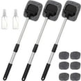 thumbnail image 1 of Magnetic Car Window Cleaner Tool with Expandable Handle, Reusable Microfiber Pads and Spray Bottle for Inside Windshield and Exterior Glass, 1 of 1