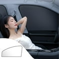 thumbnail image 1 of Magnetic Car Window Sunshades - Thermal Insulation, Retractable Fit, Privacy Enhanced, Black Coating, for Driver and Passenger Side, 1 of 7