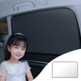 thumbnail image 1 of Magnetic Car Window Sunshades - Thermal Insulation, Retractable Fit, Privacy Enhanced, Black Coating, for Driver and Passenger Side, 1 of 6