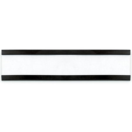 1/2" x 3" Magnetic "C" Channel Label Holder, 25/Pk
