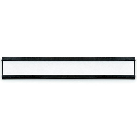 3/4"H x 3"L Magnetic "C" Channel Label Holder, 25/Pk