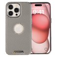 thumbnail image 1 of Allytechgroup Shockproof Slim Fit Carbon Fiber Texture Magnetic Cell Phone Case for Apple iPhone 11 Pro Max, Gray, 1 of 9