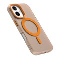 thumbnail image 1 of Magnetic Case for Apple iPhone 16, Compatible with Magsafe Ultra Slim Fit Rugged Hybrid Drop Protection Bumper Solid Color Case Cover for Apple iPhone 16, Orange, 1 of 6