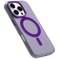 thumbnail image 1 of Magnetic Case for Apple iPhone 16 Pro, Compatible with Magsafe Ultra Slim Fit Rugged Hybrid Drop Protection Bumper Solid Color Case Cover for Apple iPhone 16 Pro, Purple, 1 of 6
