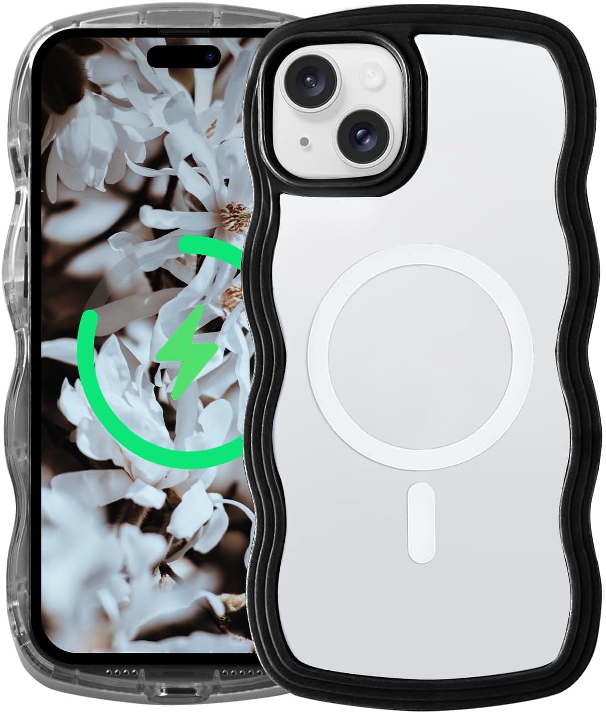 Magnetic Case Candy Wave Frame Case for iPhone 14 Pro Max Magnetic Case Candy Wave Frame Case for iPhone 14 Pro Max
