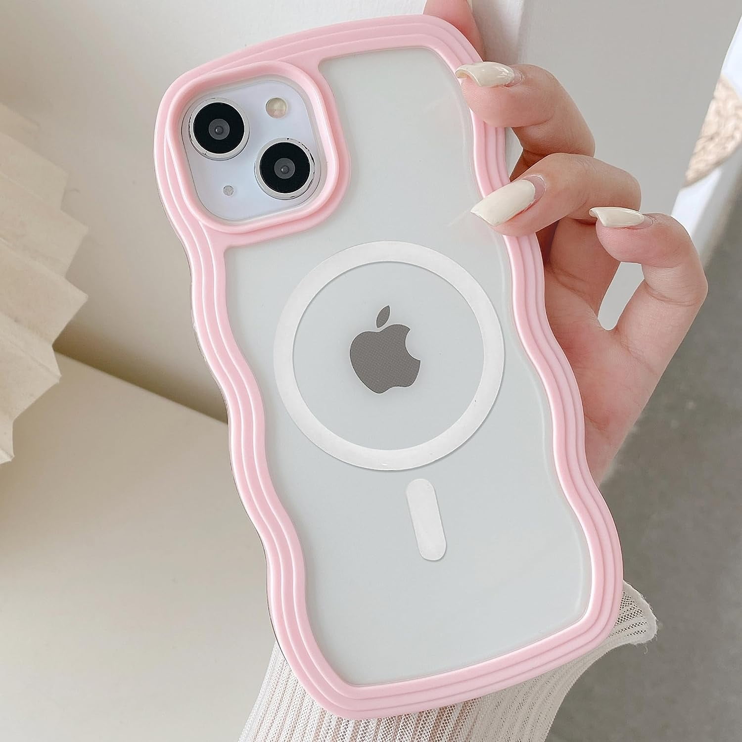 Magnetic Case Candy Wave Frame Case for iPhone 14 Pro Max Magnetic Case Candy Wave Frame Case for iPhone 14 Pro Max