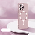 thumbnail image 1 of Magnetic Case Compatible with Strong MagSafe for iPhone 14 Plus, Liquid Frosted Case Shockproof Lightweight with Lens Protector Phone Cover for iPhone 14 Plus - 6.7 inch, Rosegold, 1 of 10