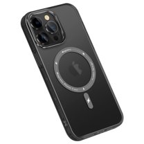 Magnetic Case Cover Designed for iPhone 14 Pro Max, [Military Grade Protection & Compatible with MagSafe], Ultra Slim Shockproof Phone Case for iPhone 14 Pro Max 6.7 inch - Black