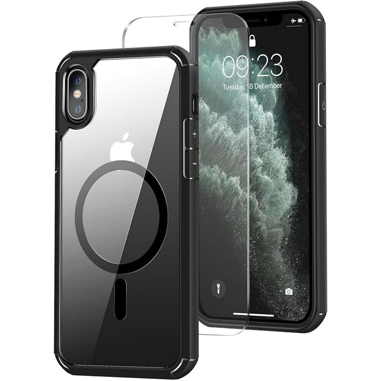 Magsafe Black Iphone X Phone Case Magnetic Case Designed For