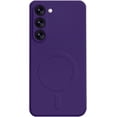 thumbnail image 1 of Magnetic Case for Galaxy S21 Plus Case[Compatible with Magsafe] Liquid Silicone Slim TPU Bumper Shockproof Full Camera Lens Protective Cover Phone Case for Samsung Galaxy S21 Plus Purple, 1 of 10