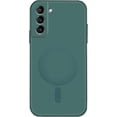 thumbnail image 1 of Magnetic Case for Galaxy S22 Plus Case[Compatible with Magsafe] Liquid Silicone Slim TPU Bumper Shockproof Full Camera Lens Protective Cover Phone Case for Samsung Galaxy S22 Plus 6.7" Green, 1 of 9