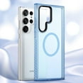 thumbnail image 1 of Magnetic Case for Galaxy S23 Ultra Case Compatible with MagSafe Shockproof Protection Slim Translucent Matte Cover for Samsung Galaxy S23 Ultra - Blue, 1 of 8