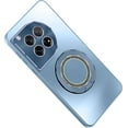 thumbnail image 1 of Magnetic Case for OnePlus ACE 3 Case Kickstand & Ring Holder [Compatible with Magsafe][Bling Diamond Stand] Camera Lens Protector Prevents Oily Non-Slip Shockproof Case, Blue, 1 of 8