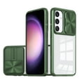 thumbnail image 1 of Magnetic Case for Samsung Galaxy A15 with Sliding Camera Cover, [Compatible with MagSafe] Drop Protection Camera Privacy Case Shockproof Clear Back Slim Mag-Safe Phone Case Cover, Olive, 1 of 6