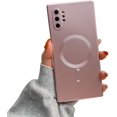 thumbnail image 1 of Magnetic Case for Samsung Galaxy Note 20 Case [Compatible with MagSafe] Camera Protection Soft Silicone Anti-Fingerprint Anti-Scratch Shockproof Case for Women Men, Pink, 1 of 8