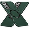 thumbnail image 1 of Magnetic Case for Samsung Galaxy Note 20 Ultra (Not Note 20) Compatible with Magsafe, Military-Grade Shockproof Case with Built-in Magnet Circle for Samsung Galaxy Note 20 Ultra, MS Green, 1 of 18