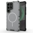 thumbnail image 1 of Magnetic Case for Samsung Galaxy S24 Ultra, Compatible with Mag-Safe, Classic Hybrid Magnetic Phone Case, Military Grade Drop Protection, Scratch-Resistant Back Rugged Cover, Lightgray, 1 of 8