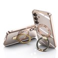 thumbnail image 1 of Magnetic Case for Samsung Galaxy S25 Ultra, with Tempered Glass Camera Lens Screen Protector Compatible for Magsafe Kickstand Bumper Rugged Shockproof Cover for Samsung Galaxy S25 Ultra,Lightpink, 1 of 4