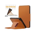 thumbnail image 1 of Magnetic Case for Samsung Galaxy Tab A 8.4 2020 Tablet Model SM-T307 / SM-T307U, Multi-Angle Viewing Smart Protective Stand Cover with Card Slot, Auto Wake/Sleep Brown, 1 of 7