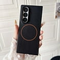 thumbnail image 1 of Magnetic Case for Samsung Galaxy Z Fold 7, Wireless Charging Support, Slim Lightweight Hybrid PC+TPU Bumper Phone Case, Military Grade Drop Proof Cover, Shockproof Protective Case, Black, 1 of 7