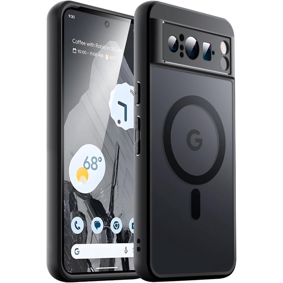 Magnetic Case for Google Pixel 8 Pro, Obsidian