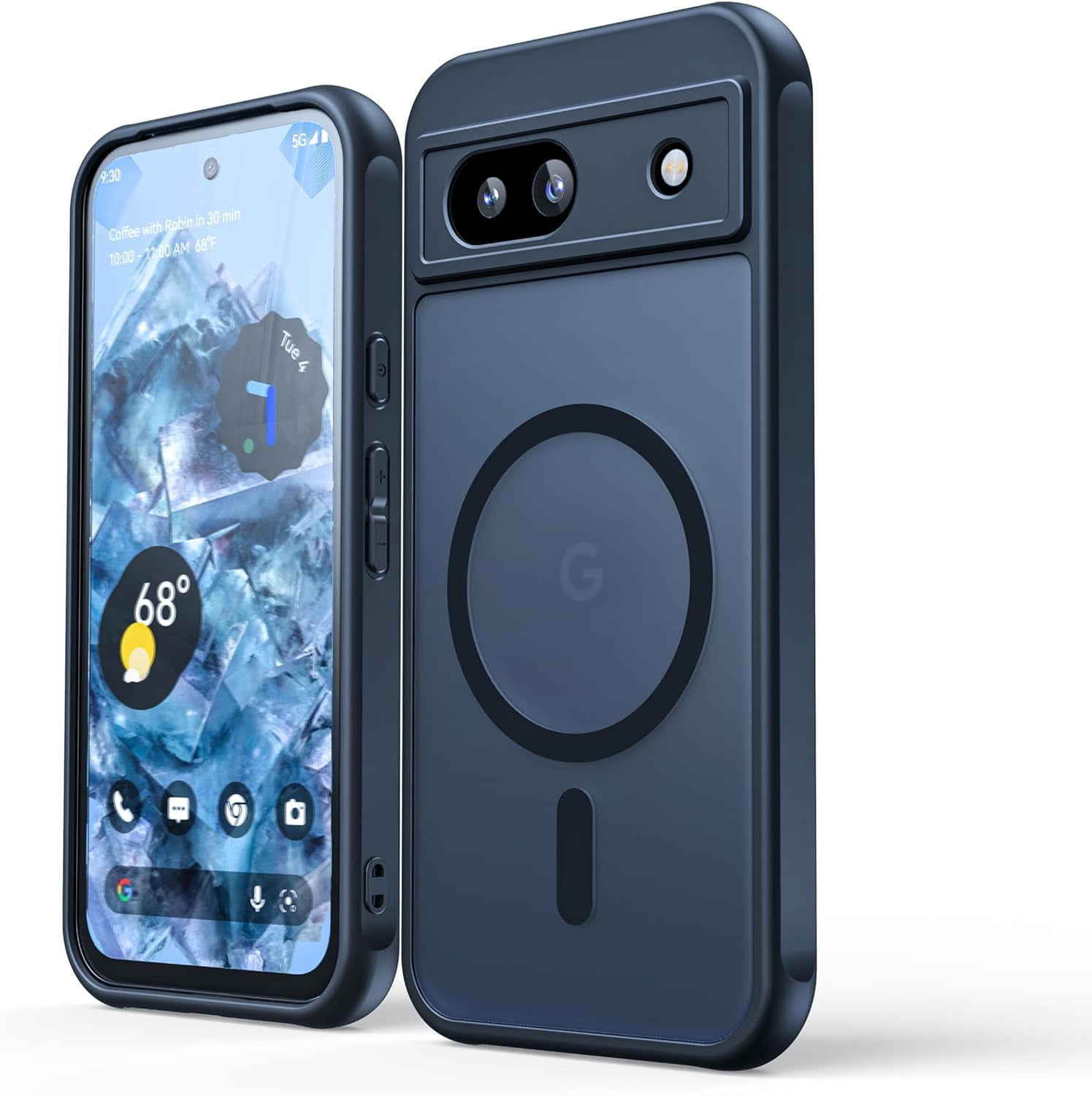 Magnetic Case for Google Pixel 8A Case [Shockproof Matte Slim