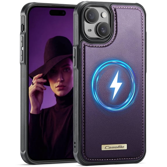 Magnetic Case for iPhone 13 Pro Max / 13 Pro / 13, Strong Magnetic Slim Protective Phone Cover, Shockproof Scratch-Resistant Lightweight Case