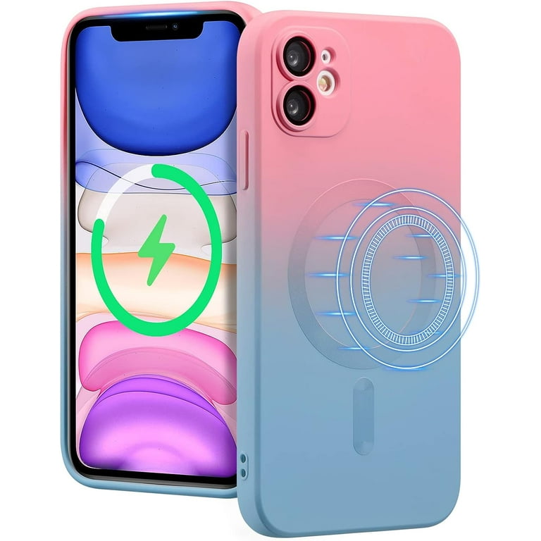 Magnetic Case for iPhone 11 inch, Bi-Color Case Compatible