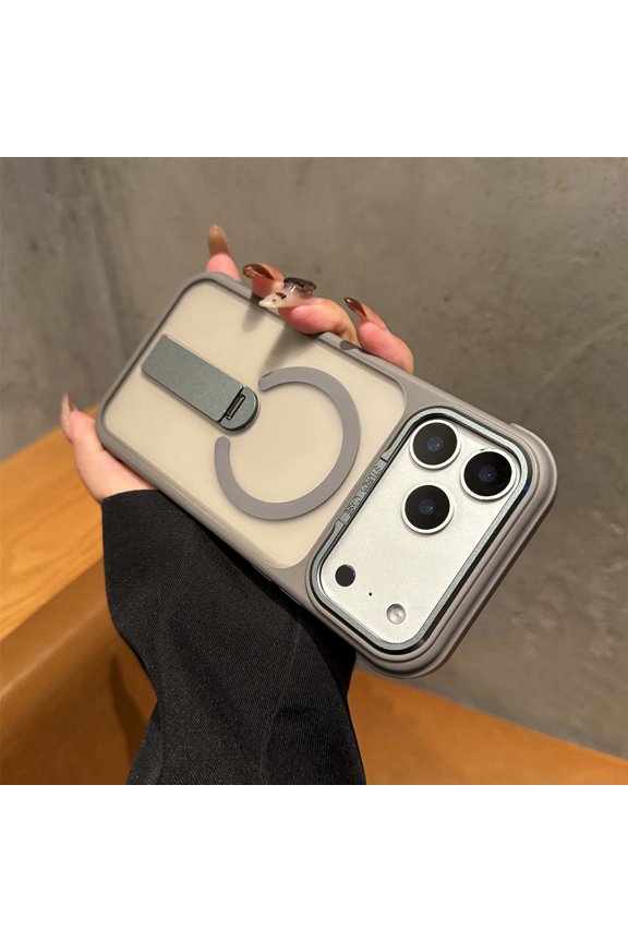 Magnetic Case for iPhone 11 Compatible with Mag-Safe, Built-in Invisible Stand, Military Grade Drop Protection, Shockproof Slim Hard Protective Phone Cover for iPhone 11, Gary