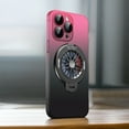 thumbnail image 1 of Magnetic Case for iPhone 13 Pro Max 6.7-Inch Compatible with MagSafe Wireless Charging, Magnetic Kickstand Gradient Color Design Shockproof Phone Cover, Anti-Scratch Slim Back, Black, 1 of 8