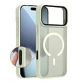 thumbnail image 1 of Magnetic Case for iPhone 14 Plus, Stylish Translucent Shockproof Anti-Scratch Anti-Slip Lightweight PC+TPU Protective Matte Phone Cover for iPhone 14 Plus, Compatible with MagSafe, White, 1 of 6