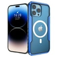 thumbnail image 1 of Magnetic Case for iPhone 15 Plus - Crystal Clear MagSafe Compatible Anti-Scratch Shockproof Protection Cover with Wireless Charging Support Transparent Case for iPhone 15 Plus, Blue, 1 of 9