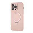 thumbnail image 1 of Magnetic Case for iPhone 15 Plus,Decase Soft Smooth Liquid Silicone Case Support Wireless Charging Shockproof Ring Kickstand Magnetic Car Mount Slim Phone Cover for iPhone 15 Plus- pink, 1 of 7